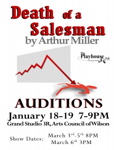 Death of a Salesman Auditions. Source: Ray Shell.