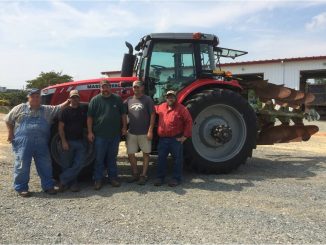 Barnes Tractor donated for NCSU farm. Source: Kiersten Cooley, Flint Group.
