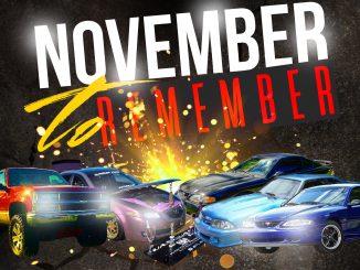 November to Remember Car, Truck, and Motorcycle Show is November 18, 2017, in Bunn NC.
