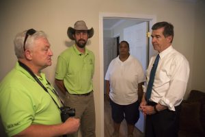 Governor's visit to Princeville NC on October 3, 2017. Source: Ford Porter