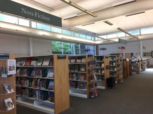 Interior of East Regional Library, Knightdale NC, in November 2017. Photo: Kay Whatley