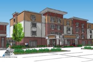 Rendering of the new Hampton Inn & Suites by Hilton Knightdale Raleigh. Source: Crown Hotel and Travel Management