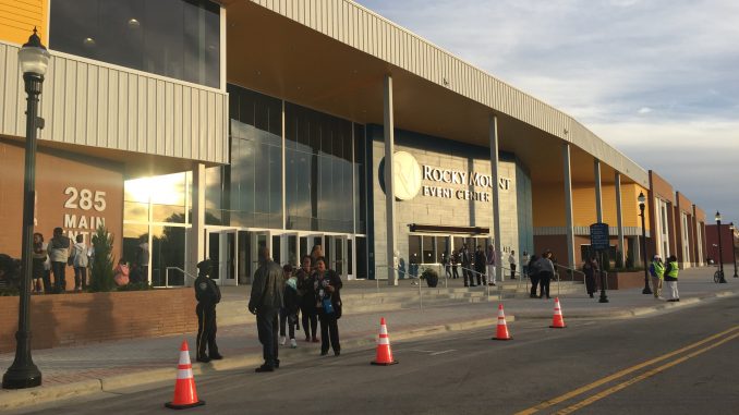 Rocky Mount Event Center. Photo: Kay Whatley, October 25, 2018 (grand opening day)