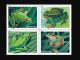 Frog Forever stamps featuring four US species. Source: United States Postal Service