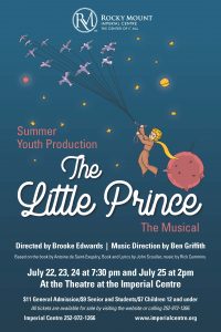 The Little Prince musical poster. Source: Jessie Nunery, city of Rocky Mount