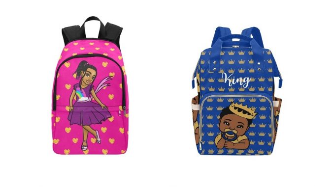 Backpack and diaper bag. Source: Pretty Dope Society