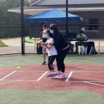 Kacie Horton, Bunn NC, with her mom, Laura Black. Source: Donna Wade, The Miracle League of Franklin County